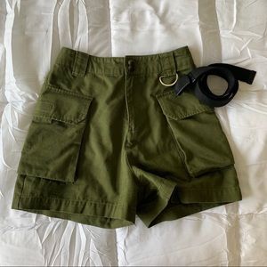 ASOS high waist shorts